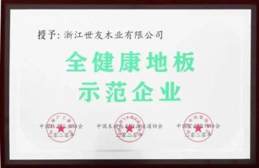 世友地板告訴你，什么叫“全健康地板”！